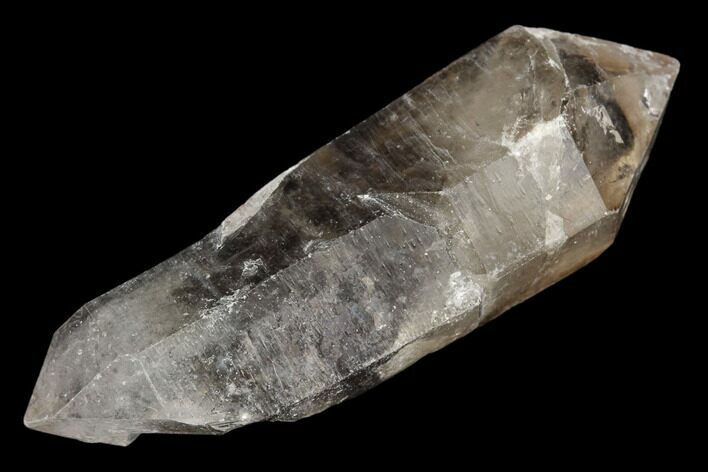 Double-Terminated Smoky Quartz Crystal - Tibet #128627